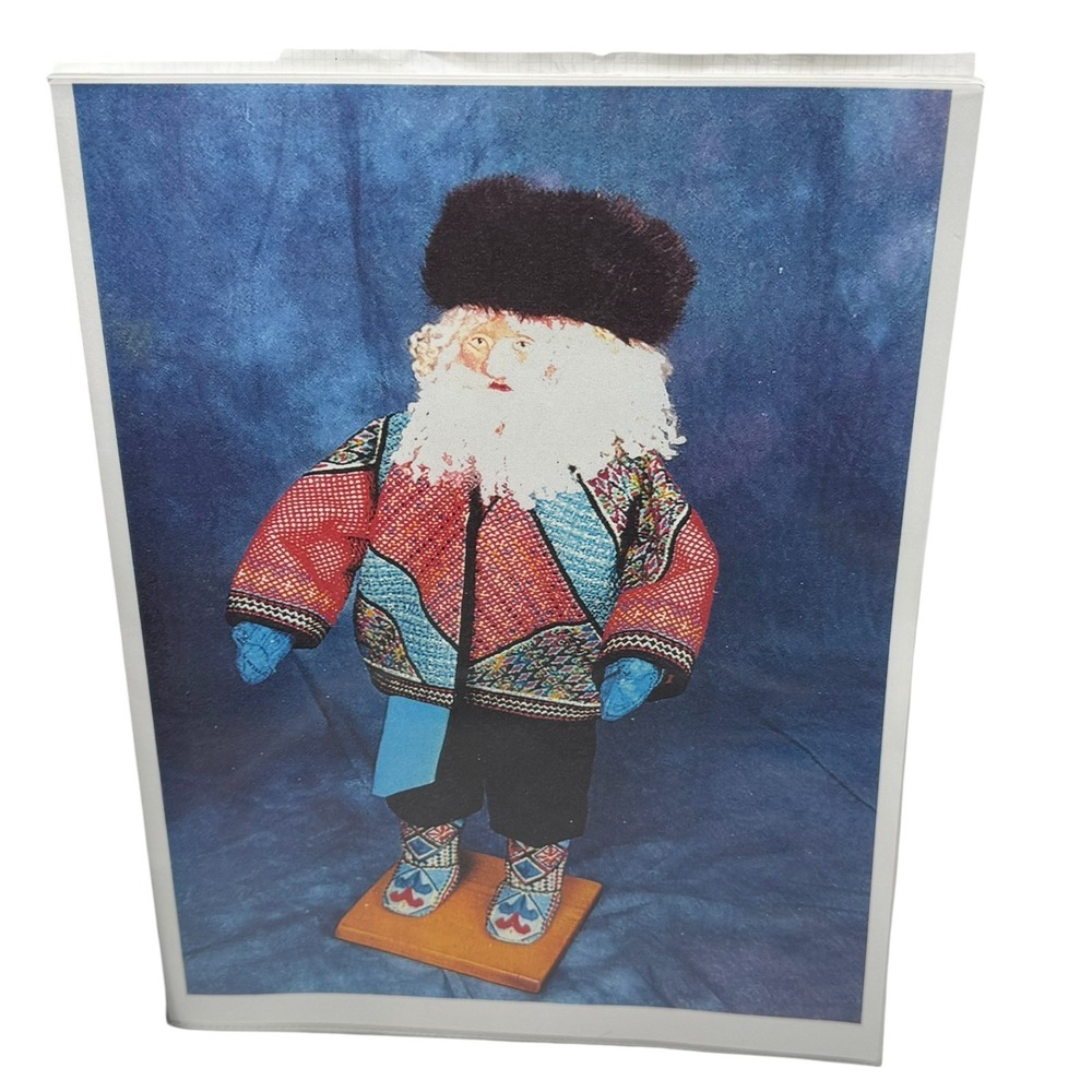 RUSSIAN SANTA Doll Pattern by Ann Cardon 2000 Charts, Instructions